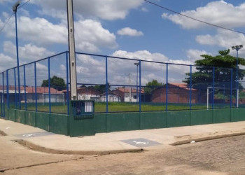 SDU finaliza revitalização do campo de futebol no Nova Brasília
